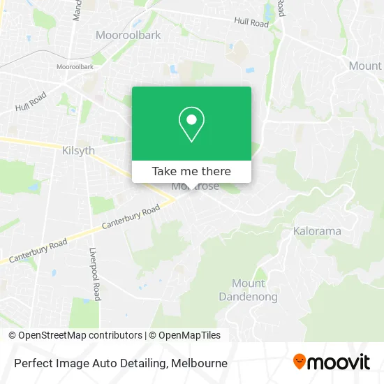 Perfect Image Auto Detailing map