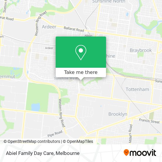 Abiel Family Day Care map
