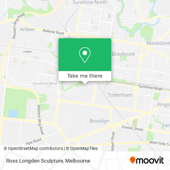 Ross Longden Sculpture map