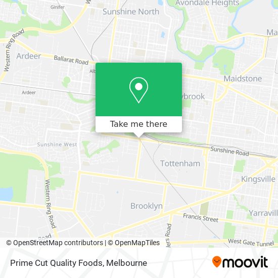 Prime Cut Quality Foods map