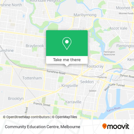 Community Education Centre map