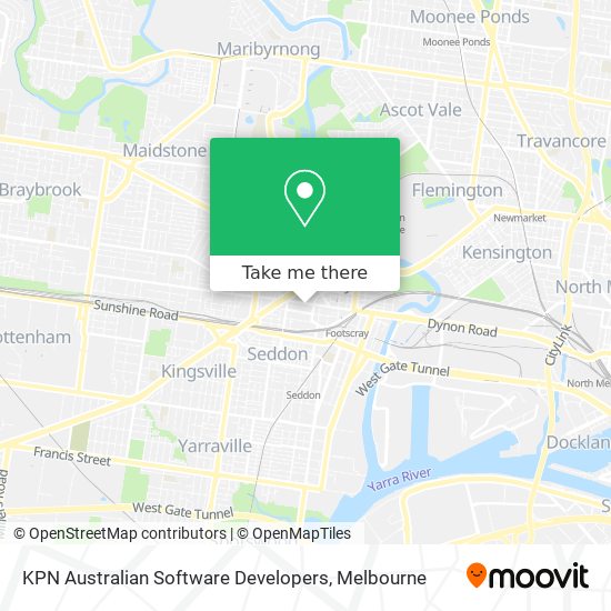 KPN Australian Software Developers map