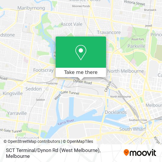 SCT Terminal / Dynon Rd (West Melbourne) map