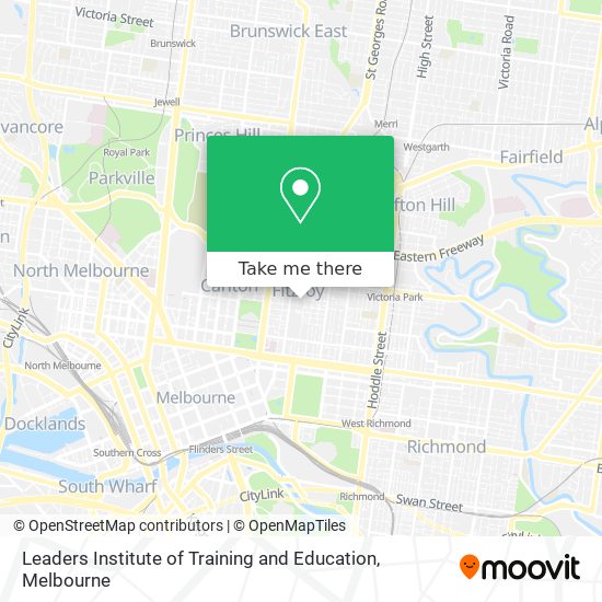 Leaders Institute of Training and Education map