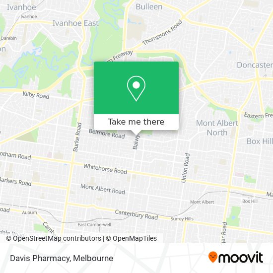 Davis Pharmacy map