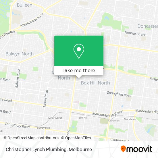 Christopher Lynch Plumbing map