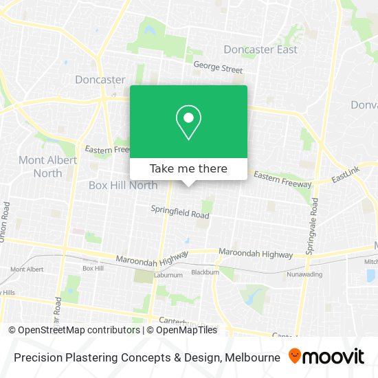 Precision Plastering Concepts & Design map