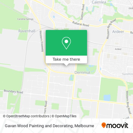 Gavan Wood Painting and Decorating map