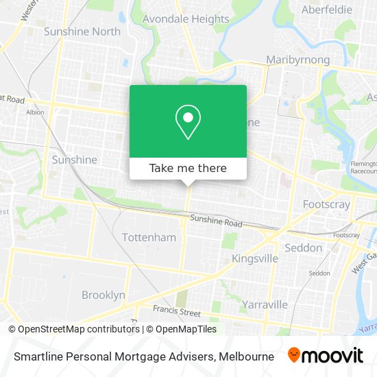 Mapa Smartline Personal Mortgage Advisers