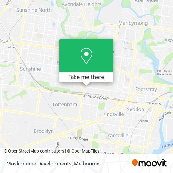 Maskbourne Developments map