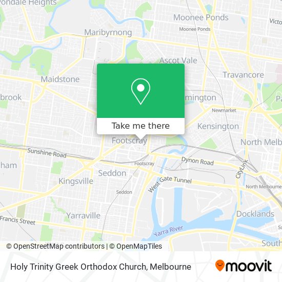 Holy Trinity Greek Orthodox Church map