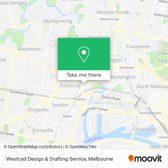 Westcad Design & Drafting Service map