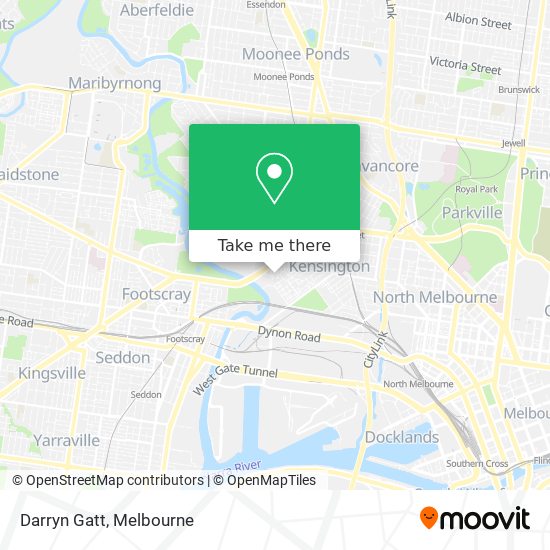 Darryn Gatt map