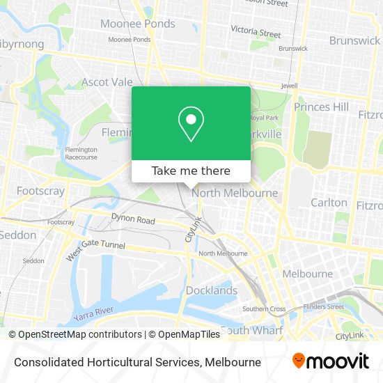 Consolidated Horticultural Services map
