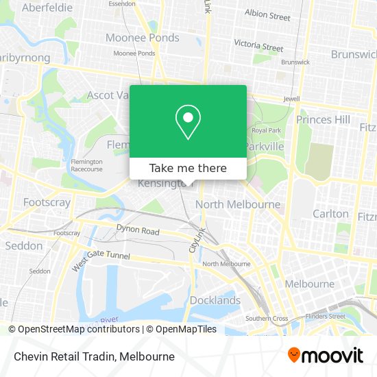 Chevin Retail Tradin map