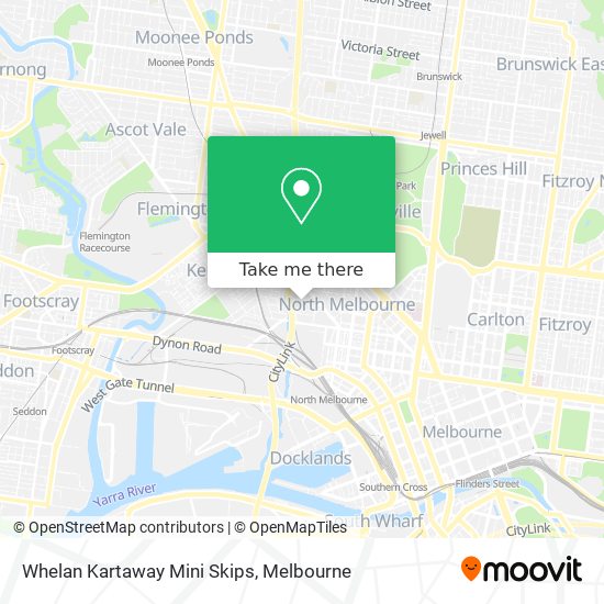 Whelan Kartaway Mini Skips map