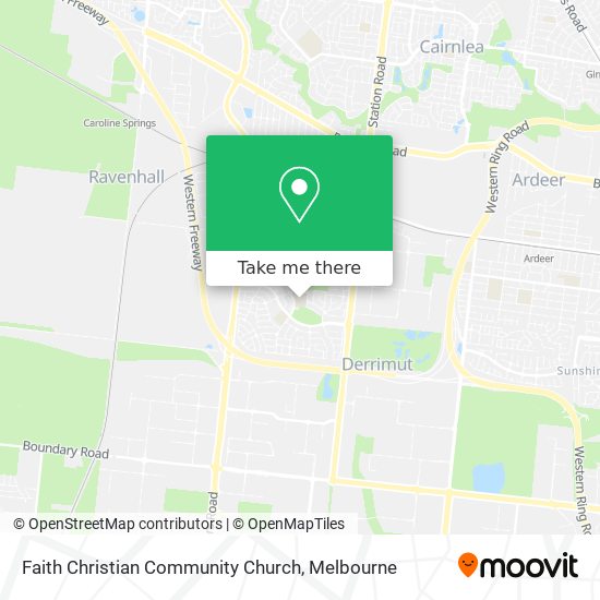 Mapa Faith Christian Community Church