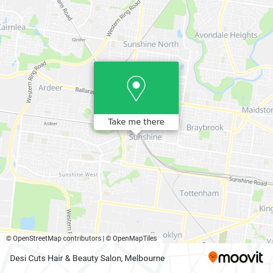 Desi Cuts Hair & Beauty Salon map