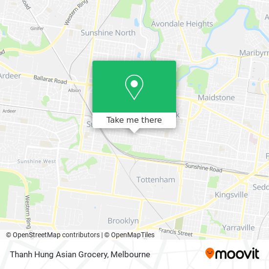 Thanh Hung Asian Grocery map