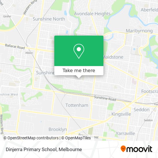 Dinjerra Primary School map