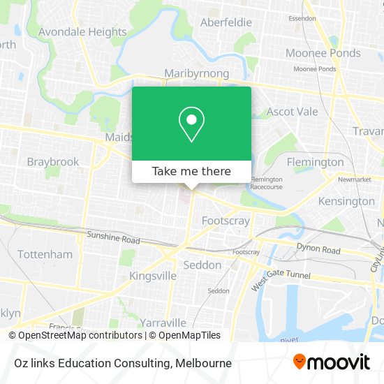 Oz links Education Consulting map