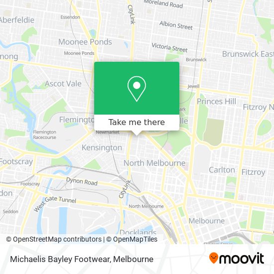 Michaelis Bayley Footwear map