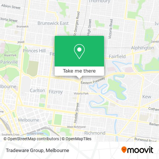 Tradeware Group map
