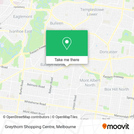 Greythorn Shopping Centre map