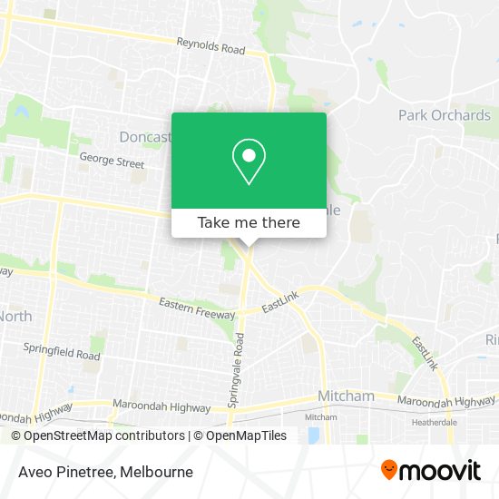Aveo Pinetree map