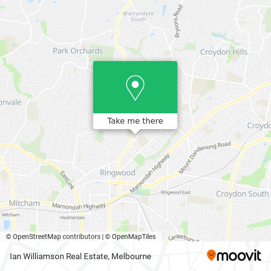 Ian Williamson Real Estate map