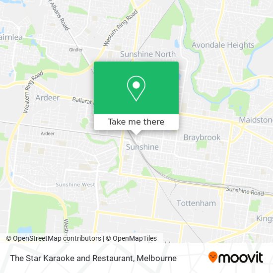 The Star Karaoke and Restaurant map