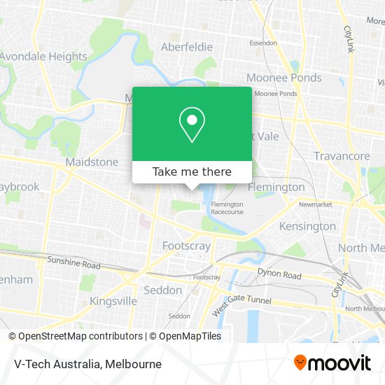 V-Tech Australia map