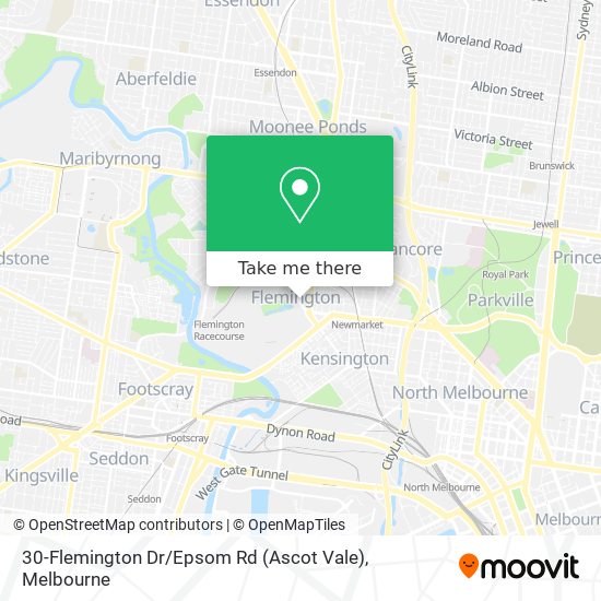 30-Flemington Dr / Epsom Rd (Ascot Vale) map