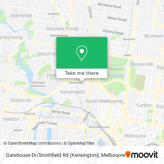Gatehouse Dr / Smithfield Rd (Kensington) map
