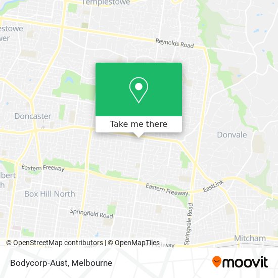Bodycorp-Aust map