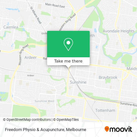 Mapa Freedom Physio & Acupuncture