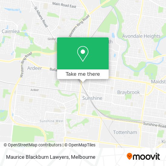 Mapa Maurice Blackburn Lawyers