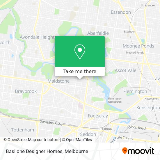 Basilone Designer Homes map