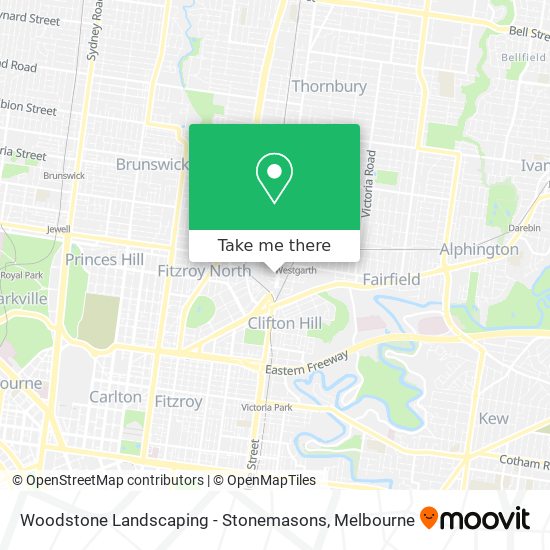 Mapa Woodstone Landscaping - Stonemasons