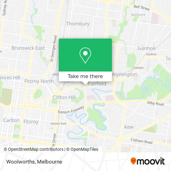 Woolworths map