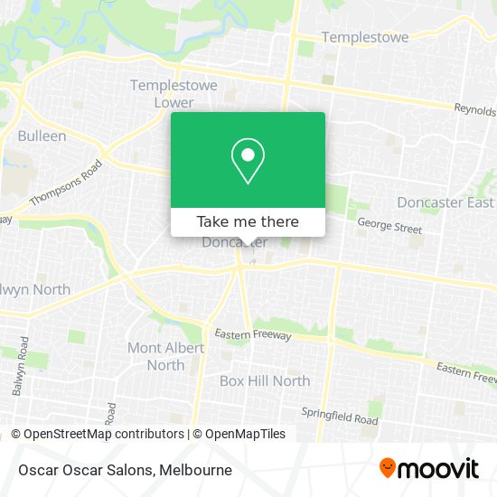 Oscar Oscar Salons map