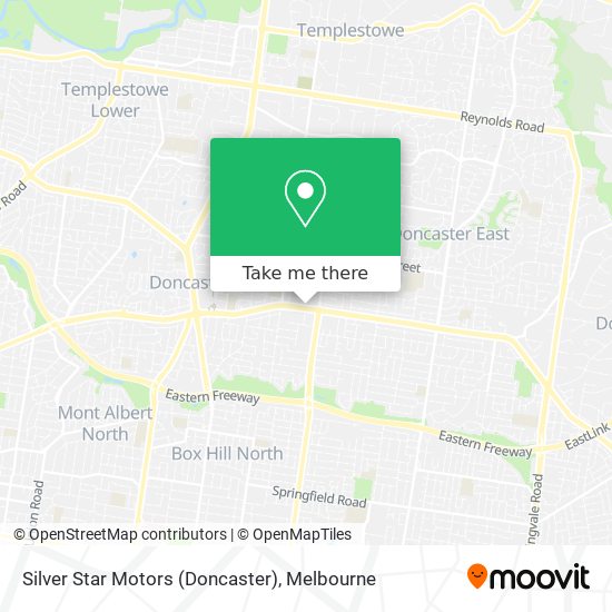 Silver Star Motors (Doncaster) map