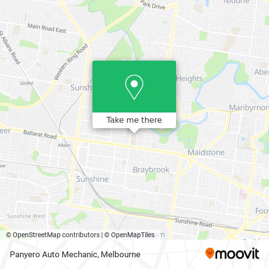 Panyero Auto Mechanic map