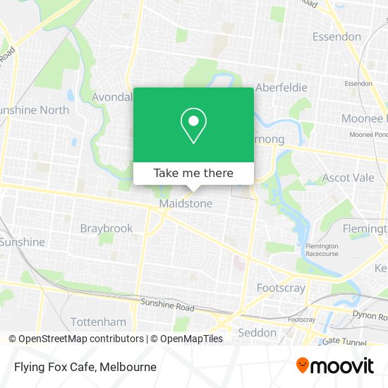 Flying Fox Cafe map