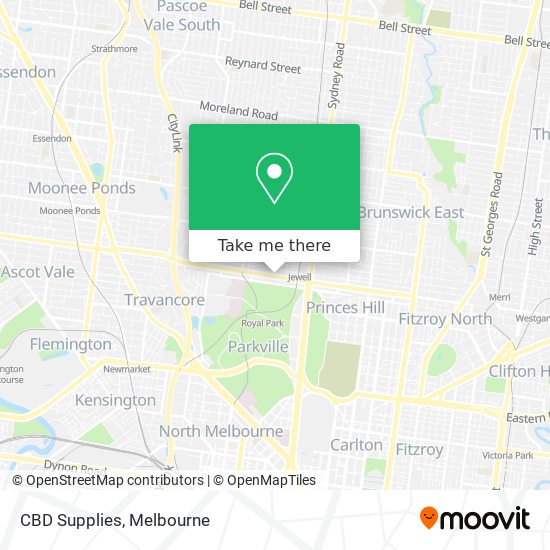 CBD Supplies map