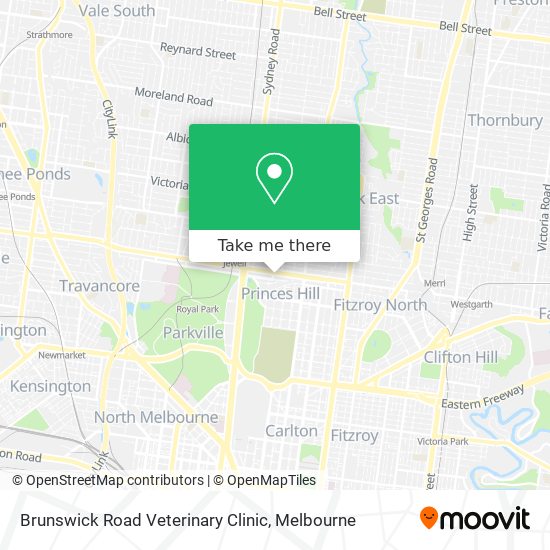 Brunswick Road Veterinary Clinic map