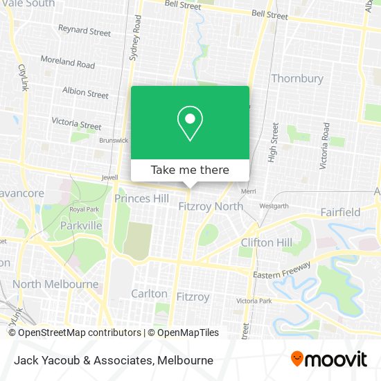 Jack Yacoub & Associates map