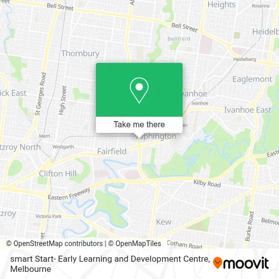 Mapa smart Start- Early Learning and Development Centre