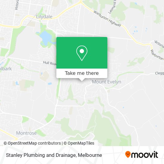 Stanley Plumbing and Drainage map