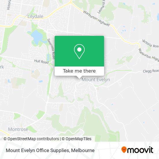 Mount Evelyn Office Supplies map